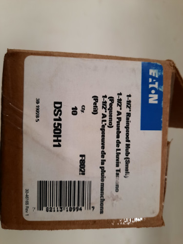 Eaton DS150H1 Conduit Hubs