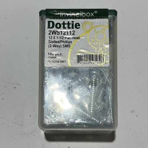 Dottie 2WS12112 Fasteners