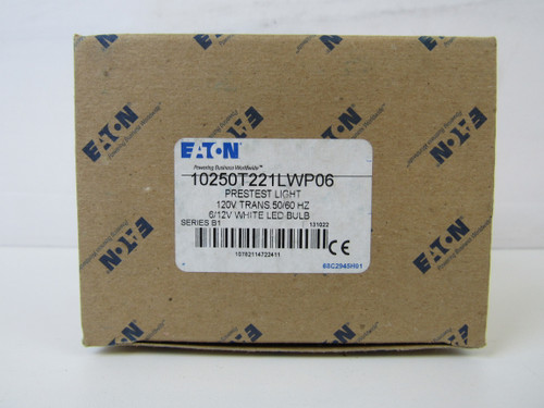 Eaton 10250T221LWP06 Pilot Lights