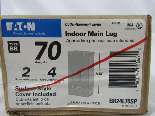 Eaton BR24L70SP Loadcenters and Panelboards