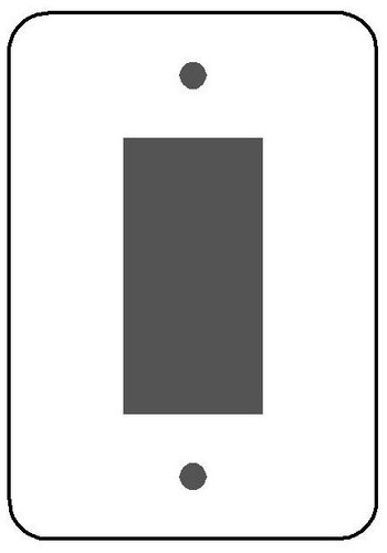 Mulberry Metal Products 76761 Wallplate