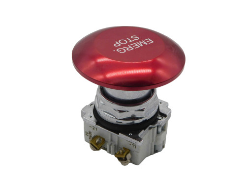 Eaton 10250T17213-3 Pushbuttons Non-Illuminated 2NC Emergency Stop Red EA NEMA 3/3R/4/4X/12/13 Jumbo Mushroom Button Watertight/Oiltight