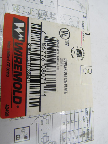 Wiremold G4048B Outlet Boxes/Covers/Accessories