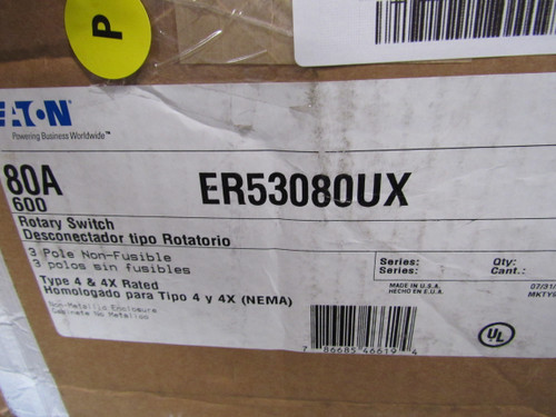 Eaton ER53080UX Rotary Switches