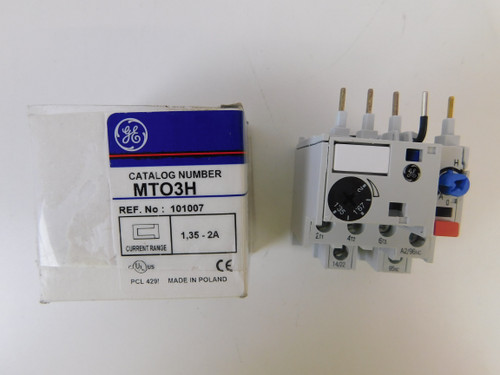 MTO3H Relays 3P 1.35-2A 600V