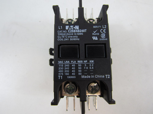 Eaton C25BNB240T Definite Purpose Contactors