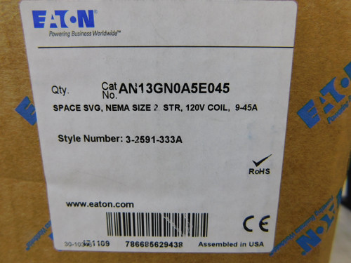 Eaton AN13GN0A5E045 Combination Starters