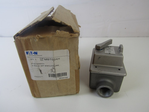 Eaton MST02AH Manual Starters 2P 4-20A 208V 1NO