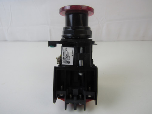 Eaton E34EX864RD2A Pushbuttons Illuminated 120V 1NO 1NC 3 Position Red Push/Pull LED