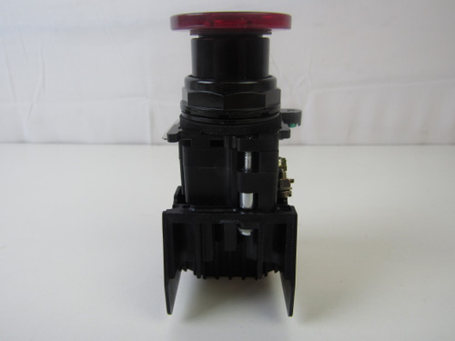 Eaton E34EX864RD2A Pushbuttons Illuminated 120V 1NO 1NC 3 Position Red Push/Pull LED