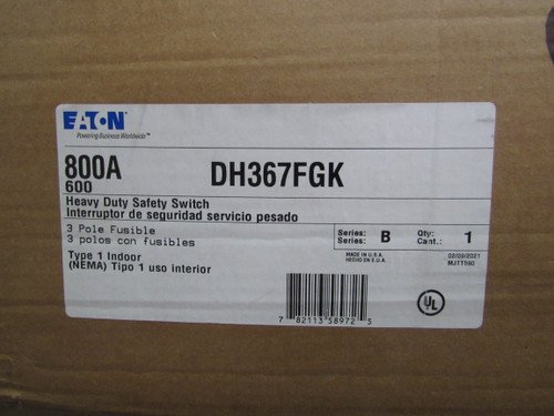 Eaton DH367FGK Heavy Duty Safety Switches