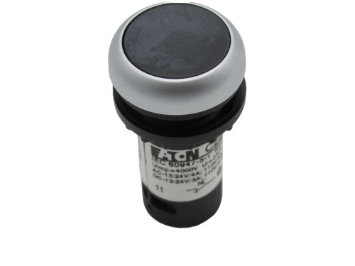 Eaton C22-D-S-K02 Pushbuttons Non-Illuminated 2A 2NC Black EA Flush Mounting