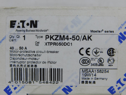 Eaton XTPR050DC1 Starter and Contactor Accessories