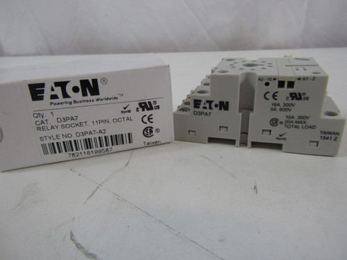 Eaton D3PA7 Relay Accessories