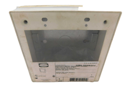 Wiring Device-kellems HBL20482IV Raceway and Raceway Boxes