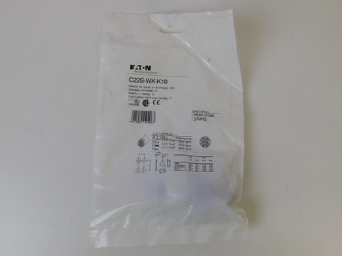 Eaton C22S-WK-K10 Selector Switches