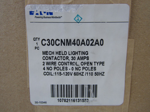 Eaton C30CNM40A02A0 Lighting Contactors