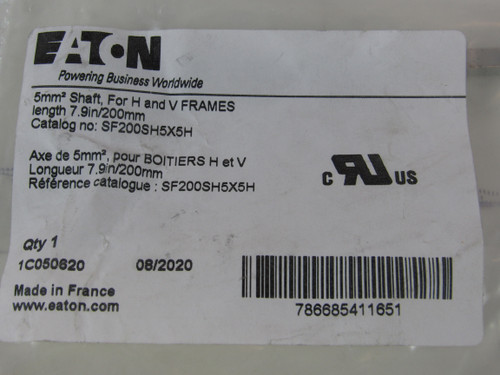 Eaton SF200SH5X5H Switch Accessories