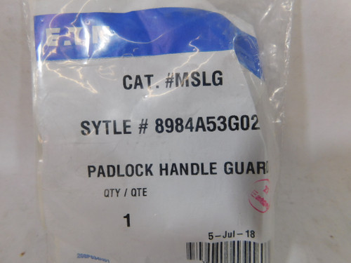 Eaton MSLG Starter and Contactor Accessories