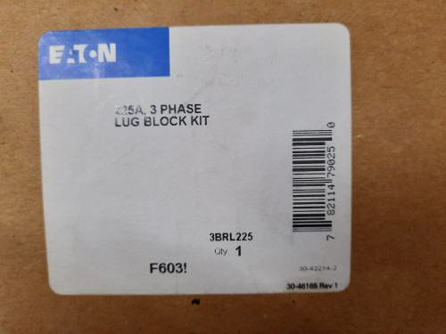 Eaton 3BRL225 Lugs