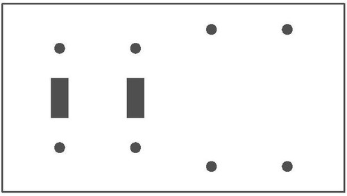 Mulberry 97574 Wallplates and Switch Accessories