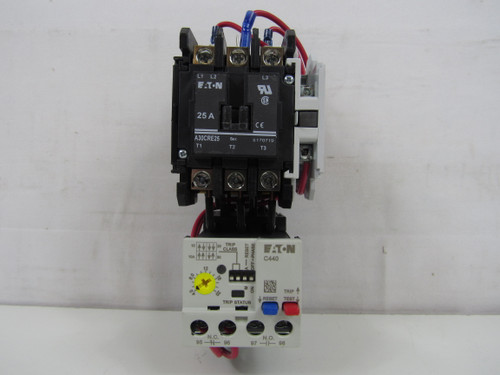 Eaton A30CRE25CA5E020 Non-Reversing Starters FVNR 25A 480V 50/60Hz 3Ph