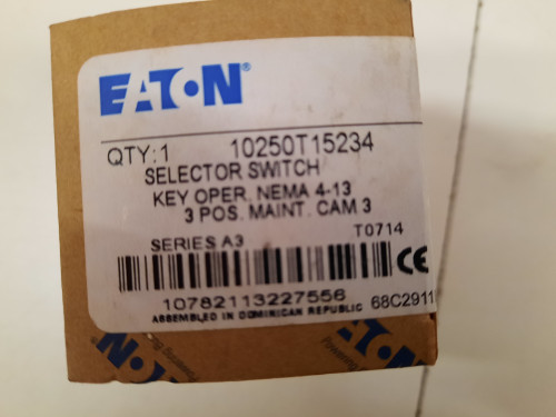 Eaton 10250T15234 Selector Switches