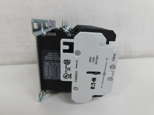 Eaton C65DNY4BA Other Contactors 3P 30A 240V 50/60Hz 1NO