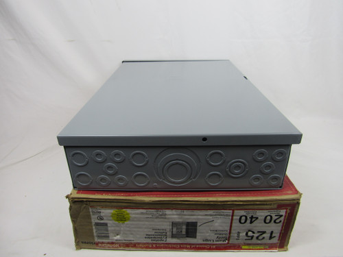 Square D HOM2040L125PRB Loadcenters and Panelboards