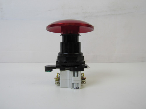 Eaton E34GDBJ2-1X Pushbuttons Non-Illuminated 1NO 1NC 2 Position Red Push/Pull Maintained Jumbo Mushroom Head