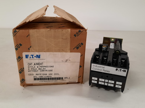Eaton ARD4T Relays Contactor Relay 4P 5A 240V