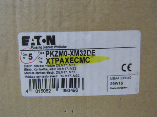Eaton XTPAXECMC Starter and Contactor Accessories