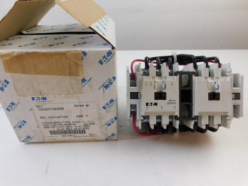 Eaton CE55FNS3AB Other Contactors Open 3P 32A 200V 50/60Hz 110/120VAC