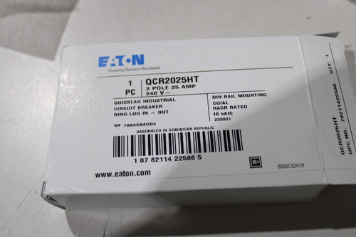 Eaton QCR2025HT Din Rail Mounted Circuit Breakers