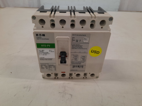 Eaton HFDPV4100W Molded Case Breakers (MCCBs)