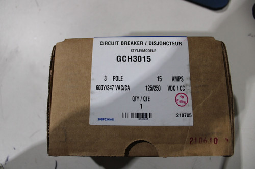 Eaton GCH3015 Molded Case Breakers (MCCBs)