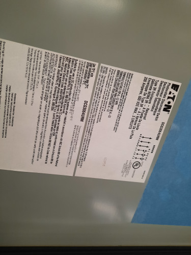 Eaton DCG3064URM Disconnect Switches