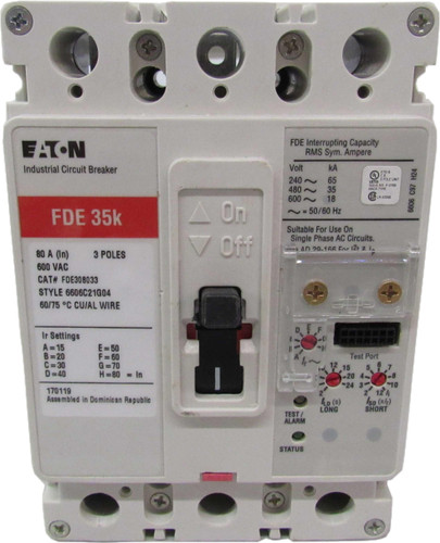 Eaton FDE308033 Molded Case Breakers (MCCBs)