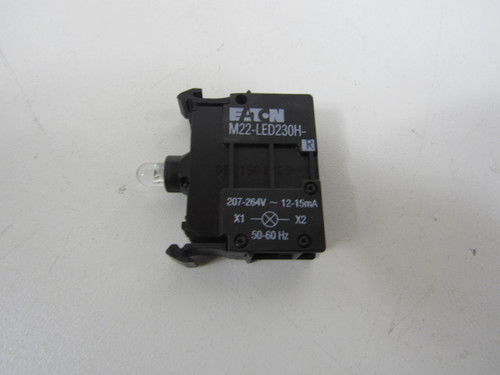 Eaton M22-LED230H-R Pushbuttons 264V Red EA 50/60Hz