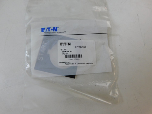 Eaton HT8SP33 Contact Blocks and Other Accessories Legend Plate Red EA