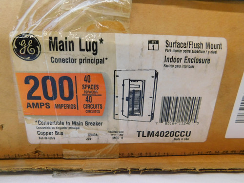 GE TLM4020CCU Loadcenters and Panelboards