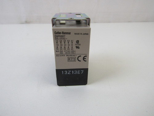 Eaton D9PR8BT Relays D9 4P 24V