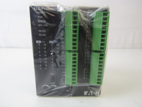 Eaton ELC-PV28NNDR Programmable Logic Controllers (PLCs) Controller EA 28 I/O 16 Input DC  12 Output Relay