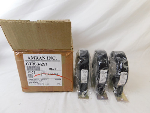 Amran CT303-251 Current Transformers 250:5A 50/60Hz 3BOX