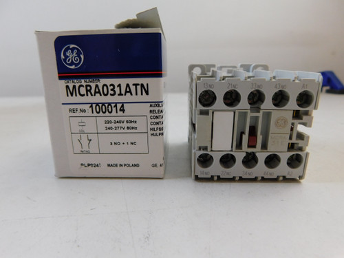 MCRA031ATN Relays 240V 50/60Hz 3NO 1NC