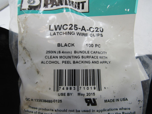 Panduit LWC25-A-C20 Misc. Cable and Wire Accessories