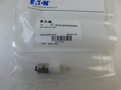 Eaton E22LED024WN Pushbutton/Pilot Light/Selector Switch Accy