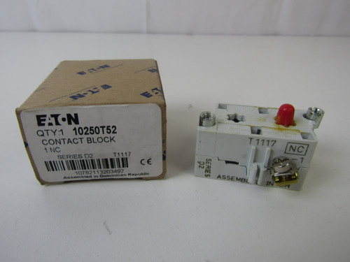 Eaton 10250T52 Contact Blocks and Other Accessories