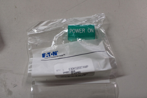 Eaton E30KG20STAMP Pushbuttons EA
