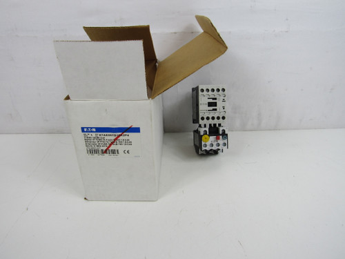 Eaton XTAE007B10A2P4 Starters 3P 7A 120V 50/60Hz B Frame 1NO